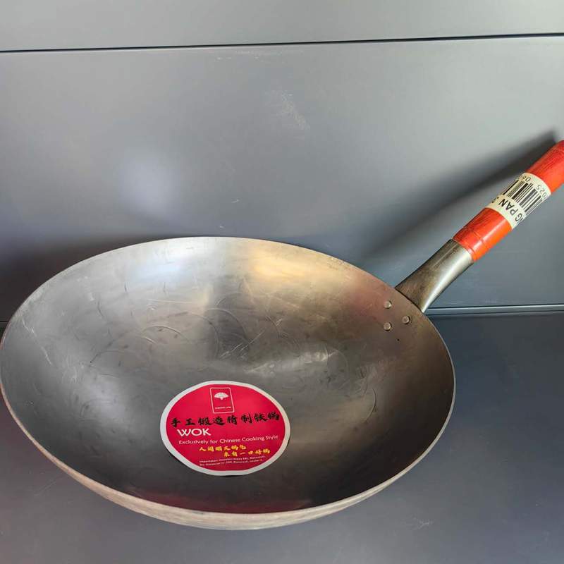 TIGAIE WOK MANER LEMN BBFAN 38CM