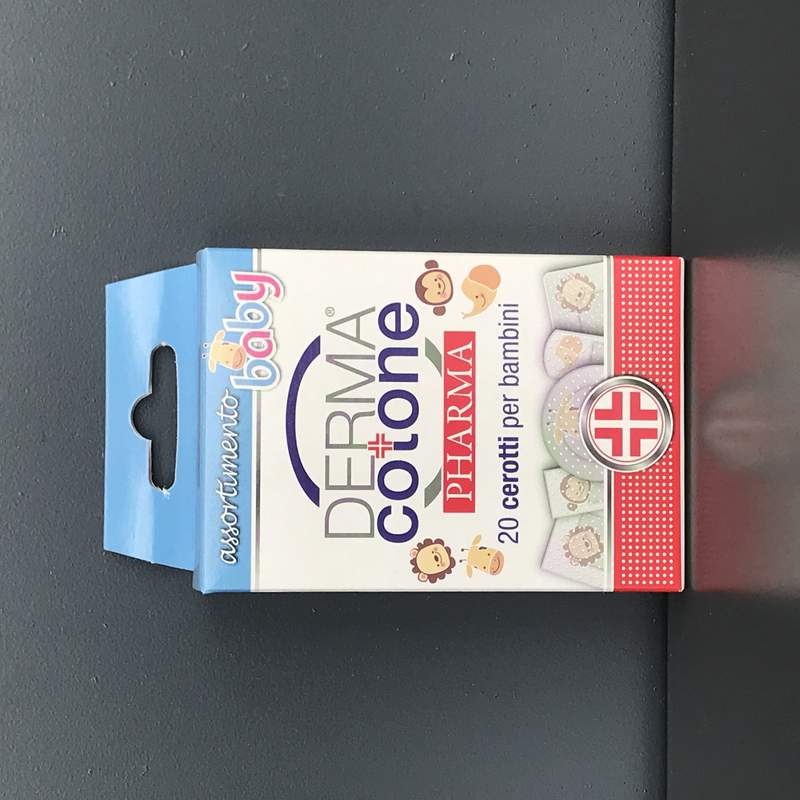 DERMA COTONE PLASTURI ASORTATI 20BUC COPII
