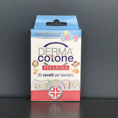 DERMA COTONE PLASTURI ASORTATI 20BUC COPII
