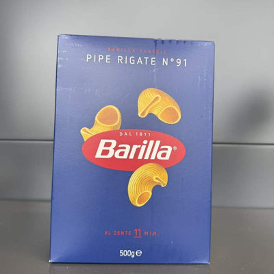 BARILLA PASTE PIPE RIGATE N91 500G
