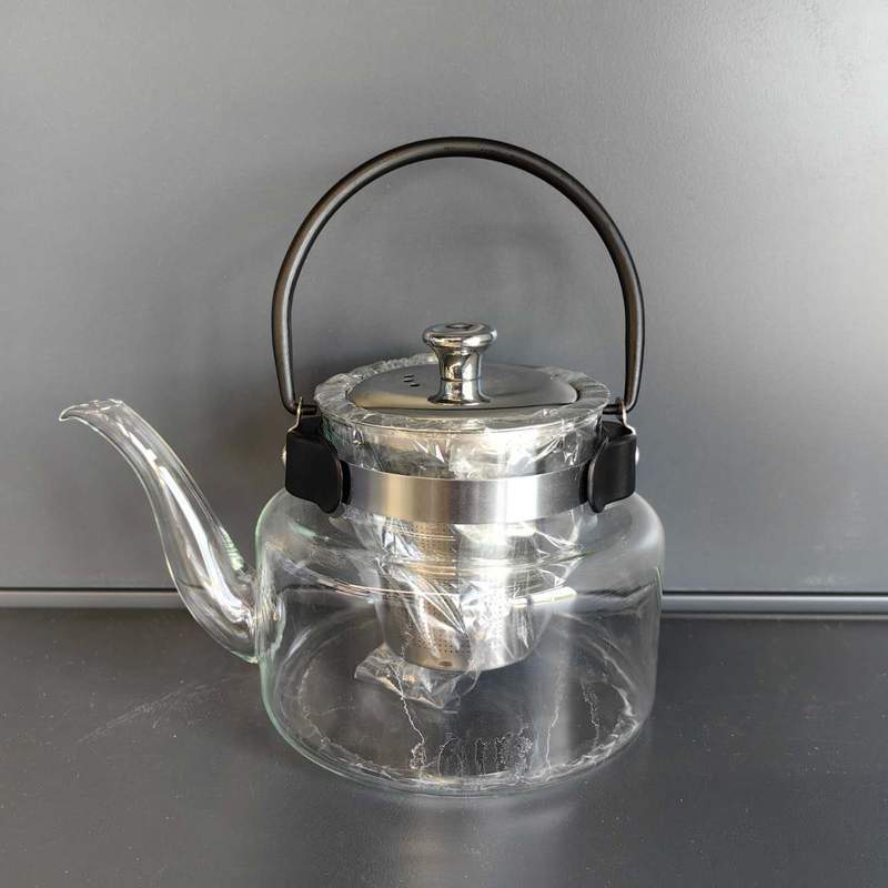 CEAINIC CU INFUZOR STICLA TBH 800ML