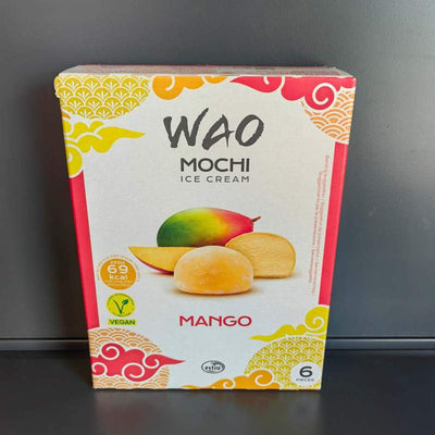 MOCHI ICE CREAM MANGO WAO 6PCS