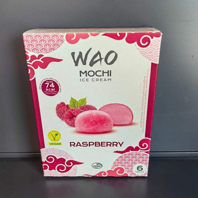 MOCHI ICE CREAM ZMEURA WAO 6PCS