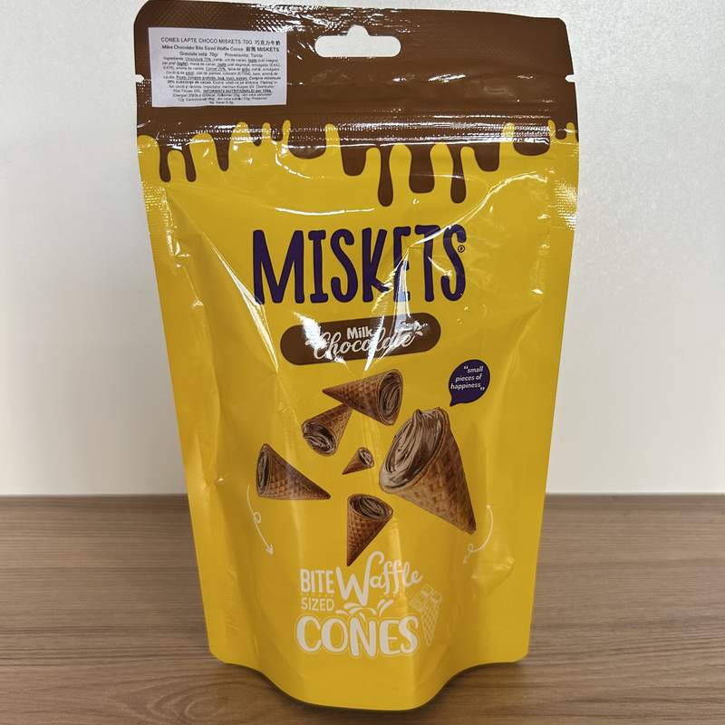 CONES LAPTE CHOCO MISKETS 70G