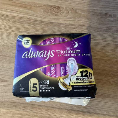 ALWAYS ABSORBANTE 8BUC PLATINUM ULTRA NIGHT EXTRA