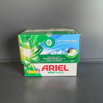 ARIEL DETERGENT CAPSULE 12BU ALL IN 1 PODS ALPINE