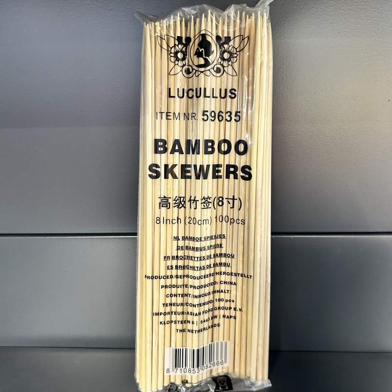 BAMBUS BETISOARE 100BUC LUCULLUS 20CM