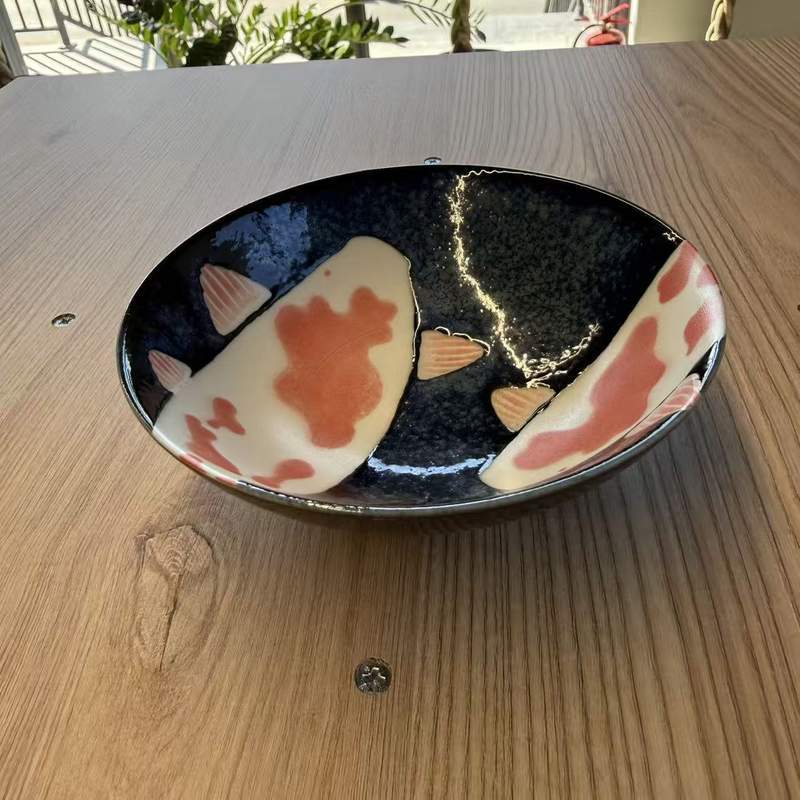 BOWL 14.5X4.5CM KOI JP