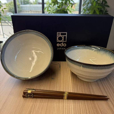UDON BOWL SET 17CM AURORA EDO