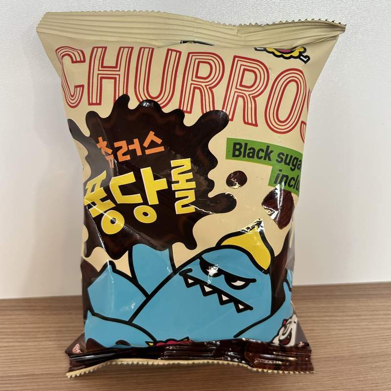 CHURROS ZAHAR NEGRU SWEETMONSTER 80G
