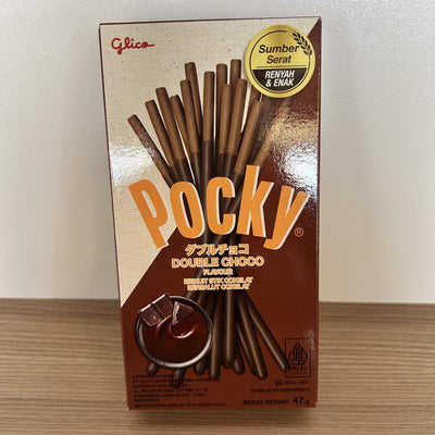 BISCUITI DOUBLE CHOCO POCKY 47G