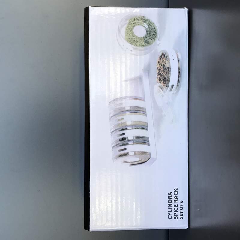 SET 6 RECIPIENTE CONDIMENTE CU SUPORT PLASTIC 23135-27