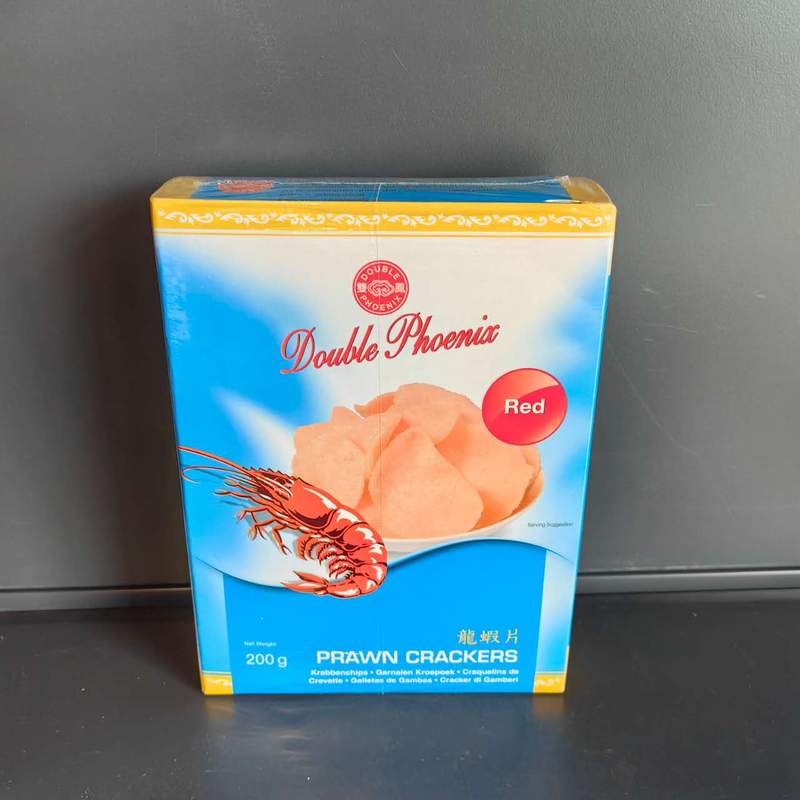 PRAWN CRACKERS ROSU DP 200G