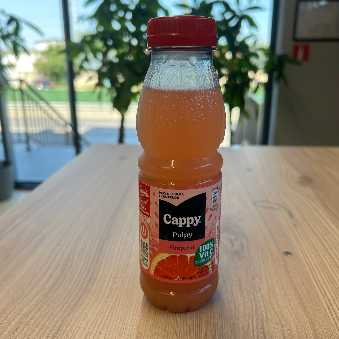 CAPPY PULPY GRPFR  PET 330ML -SGR