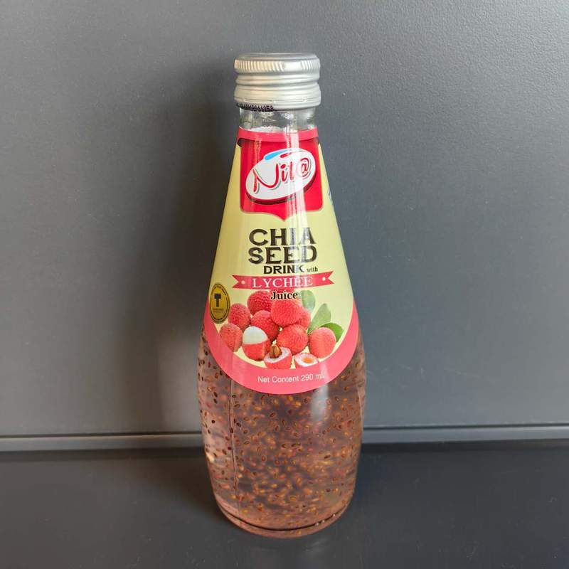 SUC CU SEMINTE DE CHIA LYCHEE NITA 290ML