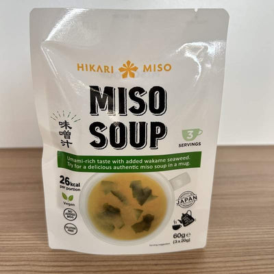 MISO SUPA INST ORGANIC 3 SERVINGS HIKARI 60G