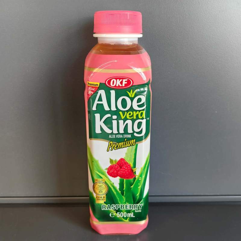 SUC ALOE VERA ZMEURA OKF 500ML