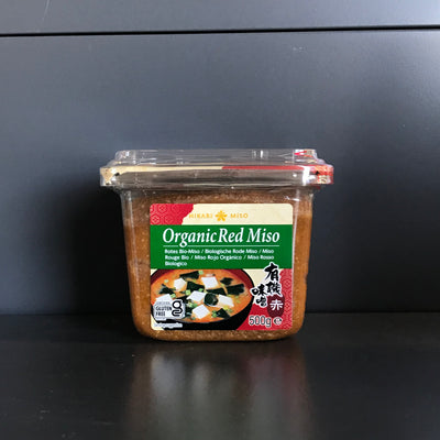 PASTA MISO ROSU ORGANIC HIKARI 500G
